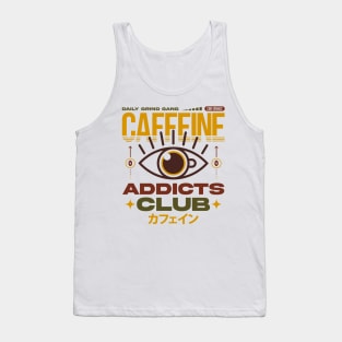 Caffeine Addicts Club - Coffee lovers Tank Top